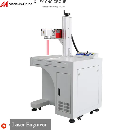 Top Supplier Raycus CNC Fiber CO2 UV Mopa Laser Marking Machine for Metal Plastic Marking Purpose