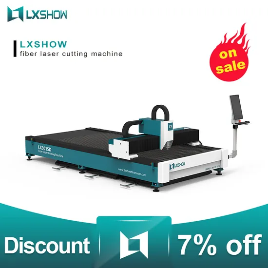Lxshow Economical CNC Sheet Metal Fiber Laser Cutting Machine Price Near Me