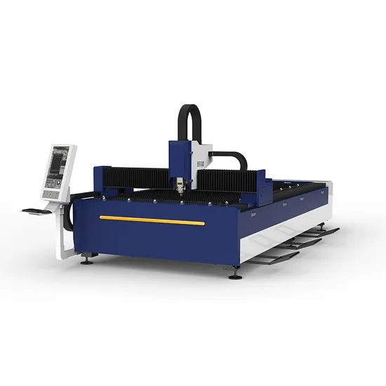 Single Table 1-6kw Metal Fiber Laser Cutting Machine for Stainless Steel Carbon Steel Aluminum