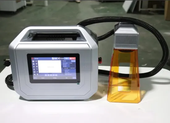 2025 Novel Mini Portable Handheld 20W Engraving Fiber Laser Marking Machine For Metal