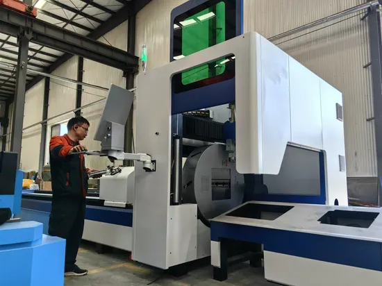 Fiber Laser Pipe Cutter Metal Tube CNC Laser Cutting Machine Stainless Steel Carbon Steel