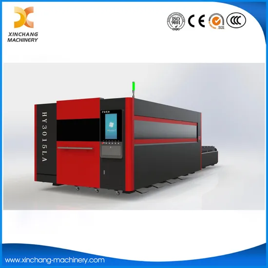 Full-Protective Two Interchangable Fiber Tables Laser Sheet Cutting Cutter Machine