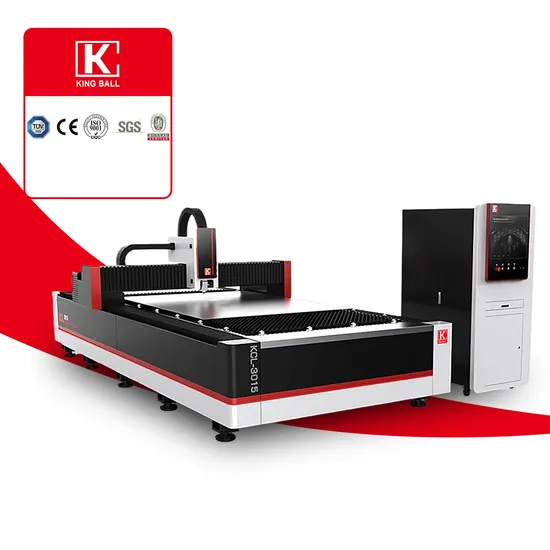Kingball 1000W Fiber Laser Metal Sheet Cutting Machine Kcl-3015