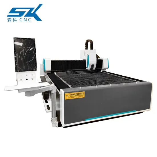 Senke 1000W 3000W CNC Fiber Laser Ss Cutting Machine