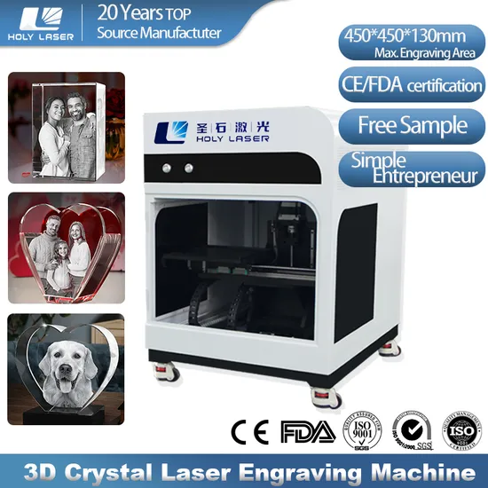 Good Business 3D Photo Crystal Laser Engraving Machine for Sale