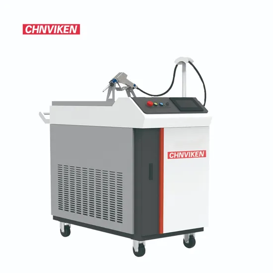 Chnviken 2025 New Portable Fiber Laser Welding Machine for Ms Ss Material, No Deformation by Hand Laser Welder