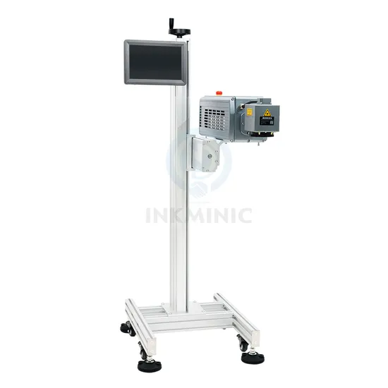 20W Fly Fiber Laser with Raycus Maxphotonics Laser Source, Head Turn 90 Degrees