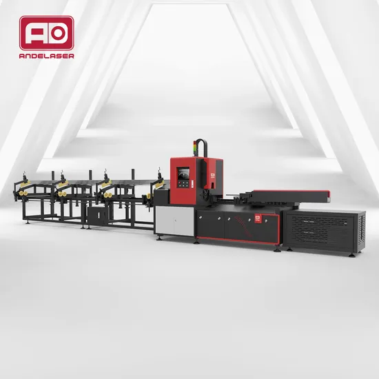 High Efficiency Retail CNC Machines 1000W Laser Pipe Cutter Machinery for Stainless Steel
