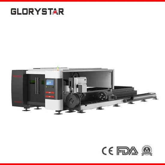 High quality Fiber Laser Cutting Machine for Cutting Plate and Tube for Metal GS-3015g
