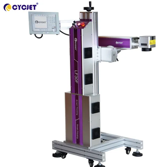 Cycjet Lf20f Industrial Fiber Laser Coding Machine for HDPE Color Pipe