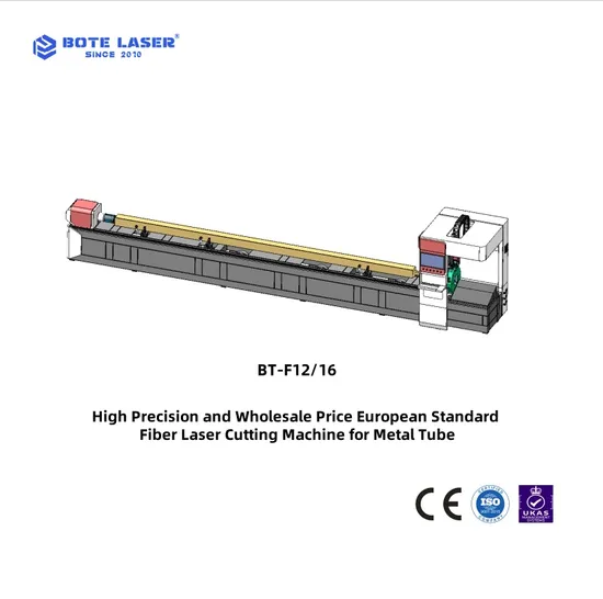 High Precision Bt-F12 2000W Tube CNC Laser Metal Cutting Machine