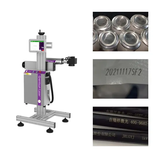 Efficient Copper CNC 30W Fiber Laser Coding Machine Aluminum Gears Desktop High Speed CE Precision OEM Fast Coding Plastics Stainless Steel