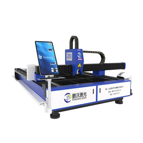 Pengwo-6kw Pipe Plate Laser Cutting Machine Metal Plate Laser Cutting Machine