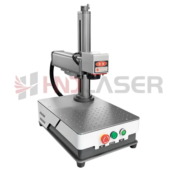Custom Customizable Small Portable Desktop Fiber Laser Marking Engraving Machine for Metal Non Metal Plastic