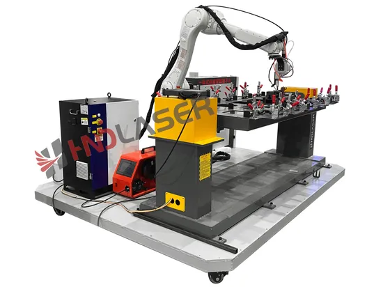 Large Steel Laser Welding Equipment Can Be Equipped with a Robot