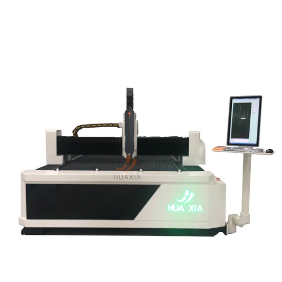 2021 Huaxia CNC 1kw 1000watt 1500W 2000W 4kw 5kw Fiber Laser Cutter Stainless Steel Sheet Metal Cut for Sale