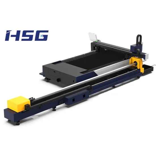 Hsg Laser Plates and Pipes Fiber Laser Cutting Machine 1500W 2000W 3000W CNC Stainless Steel/Carbon Steel Aluminium Sheet Metal Fiber Laser Cutting Tube Machine