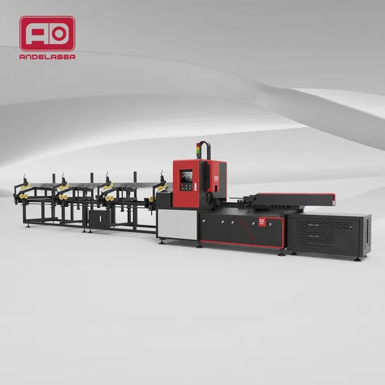 Hot Sell Metal Fiber Tubes Laser Cutting Machine European Standard for Carbon Steel Stainless Steel