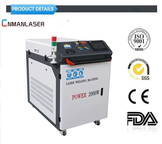 1000W 2000W 3000W Max Raycus Fiber Source Handheld Laser Welding Machine Welder Machine
