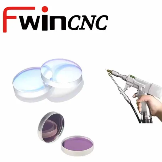 D20 Series D20*1.5 20*2 21.5*2 25*3 28*2 Fused Silica Jgs1 Laser Protective Lens for Wsx Raytools Laser Head