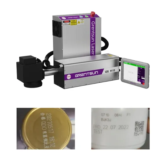 PE Caps 5W UV Laser Marking Machine 355nm Perfume Bottles Precision Vials
