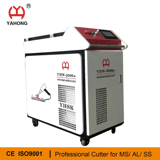 1000W 1500W 2000W Hand Held Fiber Machine Used Laser Welding with Wire Feeder