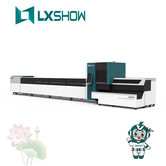 High Speed Fiber Laser Pipe Cutting Machine for Tube Metal Cutting