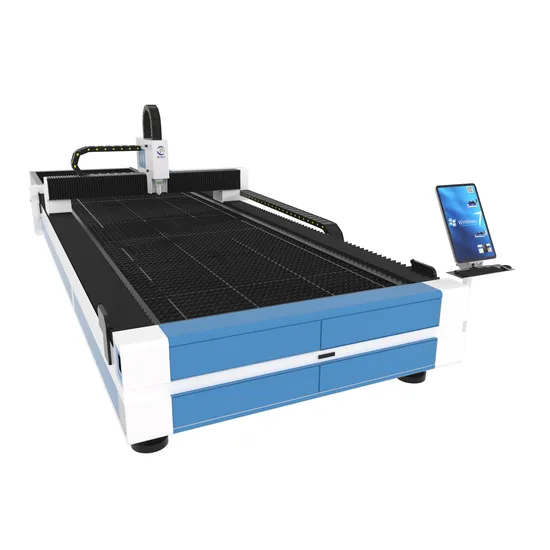 Pw 4015 3000W CNC Fiber Laser Cutting Machine