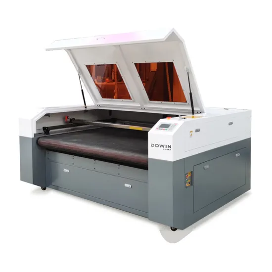 Auto Feeding 1610 Fabric Laser Cutting Engarving Machine 80W 100W 130W for Footwear