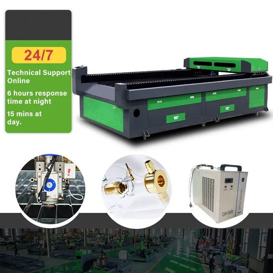 6090 1325 CNC CO2 Laser CO2 Cutting Machine 80W for Metal Plate Acrylic Plastic