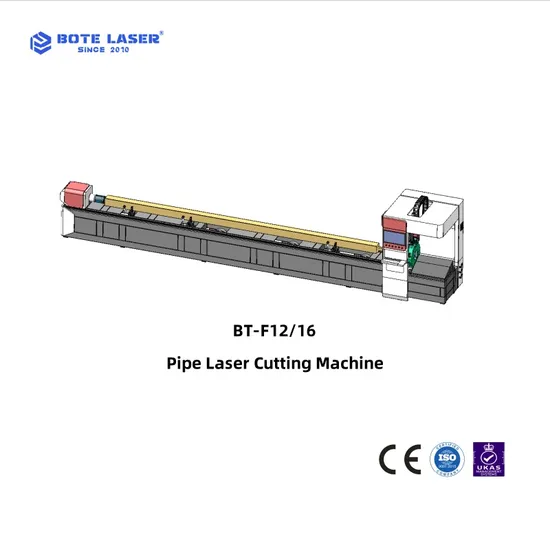 Hot Selling Bt-F12 3000W Tube CNC Laser Metal Cutting Machine