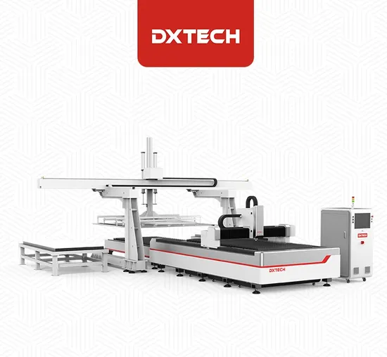 Automatic Loading and Unloading 3000W 6000W Metal Fiber Laser Cutting Machines with Cypcut Control System