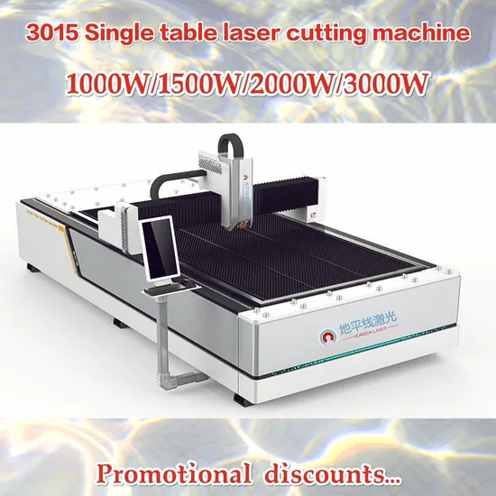 China 3015 3000W 1530 3kw CNC Laser Equipment Fiber Laser Cutting Machine Price