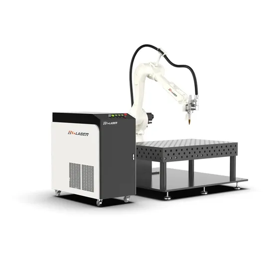 1kw 1.5kw 3kw 4kw 6kw Robot Fiber Laser Welding Machine with Seam Tracking System