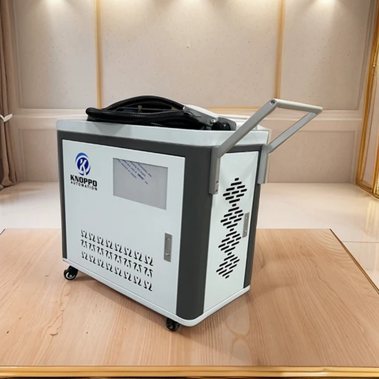 Portable Backpack Laser Pulse Cleaning Machine for Wood, Paint, Rust