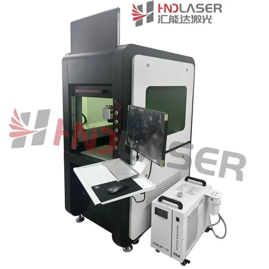 Compact 10W Closed UV Laser Engraver Machine for Non-Metal Applications