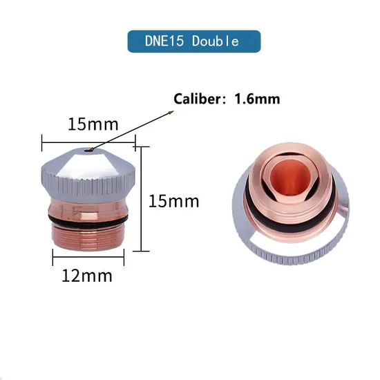 OEM Laser Cutting Nozzle for Dne Fiber Laser Cutting Head