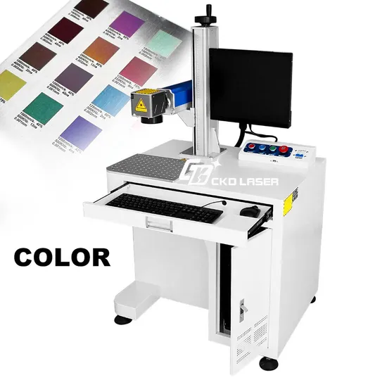 Mopa Color Laser Marking Machine for Stainless Steel Cooper Brass Chromium Nickel Molybdenum Alloy
