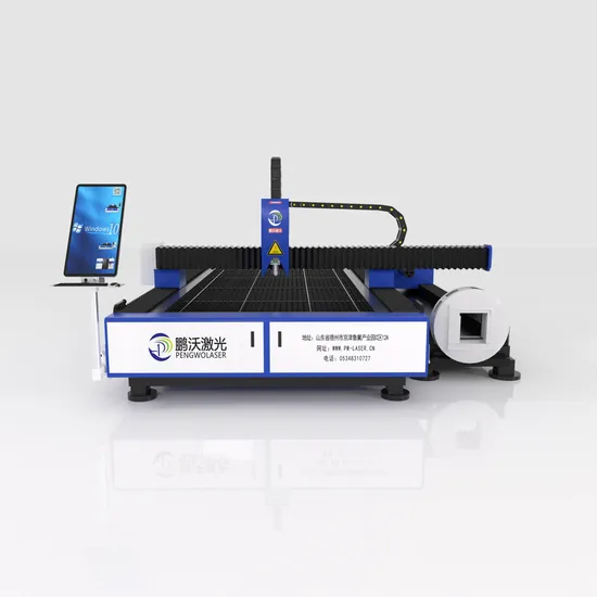 1500W 3000W 6000W Fiber Laser Cutting Machine for Cutting Sheet Metal and Tube
