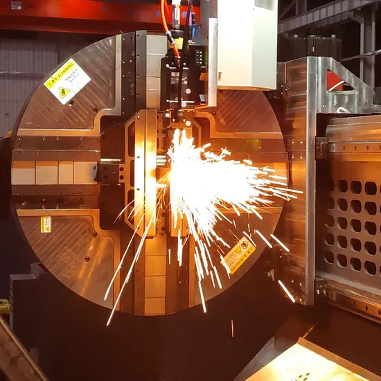 Max 350mm Diameter Three Lathe Chuck Precision Cutting Machine Automatic CNC Control System Metal Pipe Tube Fiber Laser Cutting Machine