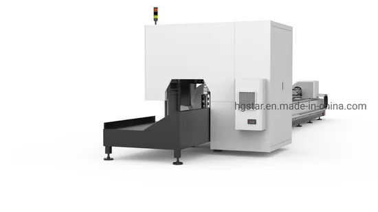 Hgstar CE FDA 1000W 2000W 3000W 4000W Plates and Pipes Fiber Laser Cutting Machine for Metal Stainless Steel/Carbon Steel/ Aluminum/Copper Sheet Plate Pipe Tube
