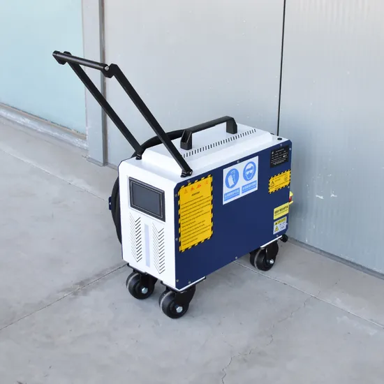 100W/200W/300W Laser Cleaning Machine for Cleaning Mechanical Oil Stains