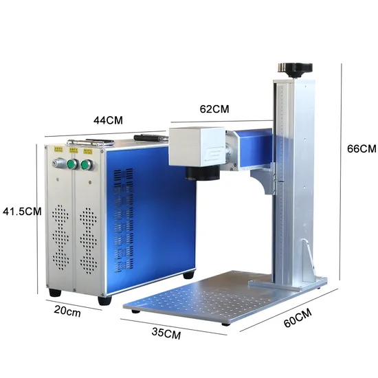 Desktop 20W 30W 50W Fiber Laser Marking Machine for Metal and Nonmetal