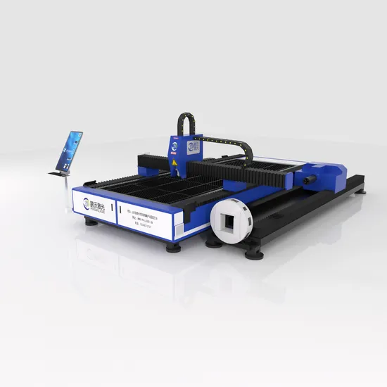 1.5kw High Quality Carbon Steel Sheet&Tube Laser Cutting Machine
