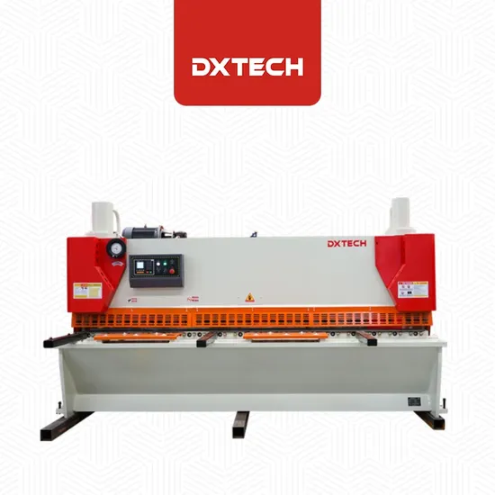 China Good Stability Dx-11nc-6*3200 Sheet Metal Bending Shearing Machine Shearing Machine