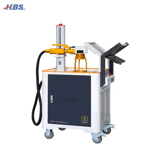 New Design Hand-Held Fiber Laser Marking System for The Heavy Products
