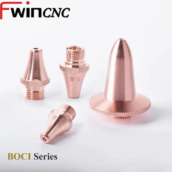 Fwincnc Beveled Laser Nozzle 3D Cutter M11*H34 M8*H19 Pipe Cutting Machine Accessories for Boci