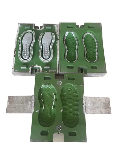 EVA Pouring Mould for Double Color Sole
