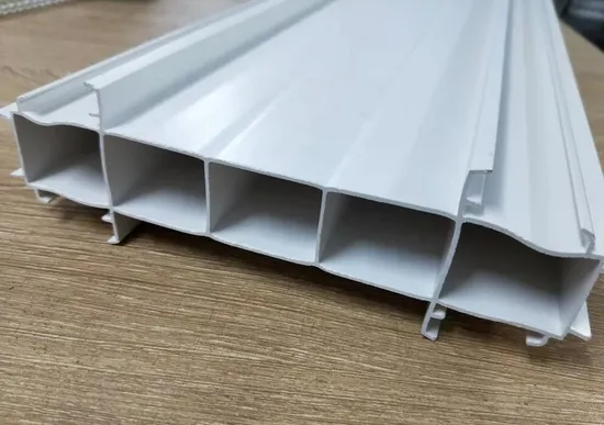 Custom Wholesale Plastic Extrusion Products Plastic Profiles PVC Square Pipe Cover