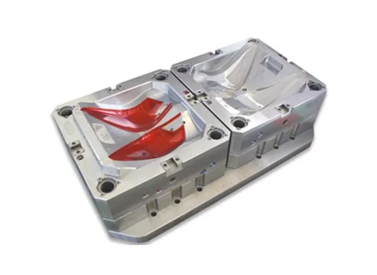 Headlight 2K Two Shot Transparent Plastic Part Molding Plastic Injection Mould